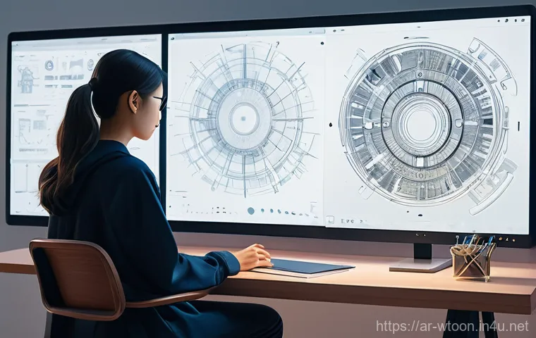 웹툰작가의 협업 도구 추천 - A sophisticated, visually engaging project management interface, inspired by a digital Kanban board,...